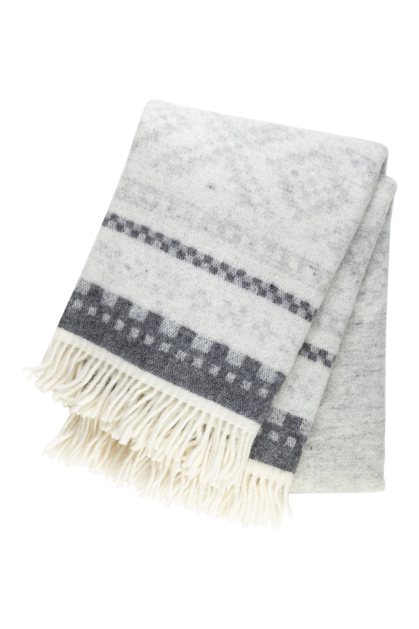 Marius Blanket Grey Melange