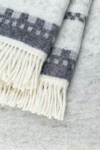 Marius Blanket grey melange