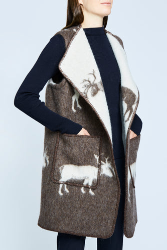 Vika Jaquard Vest