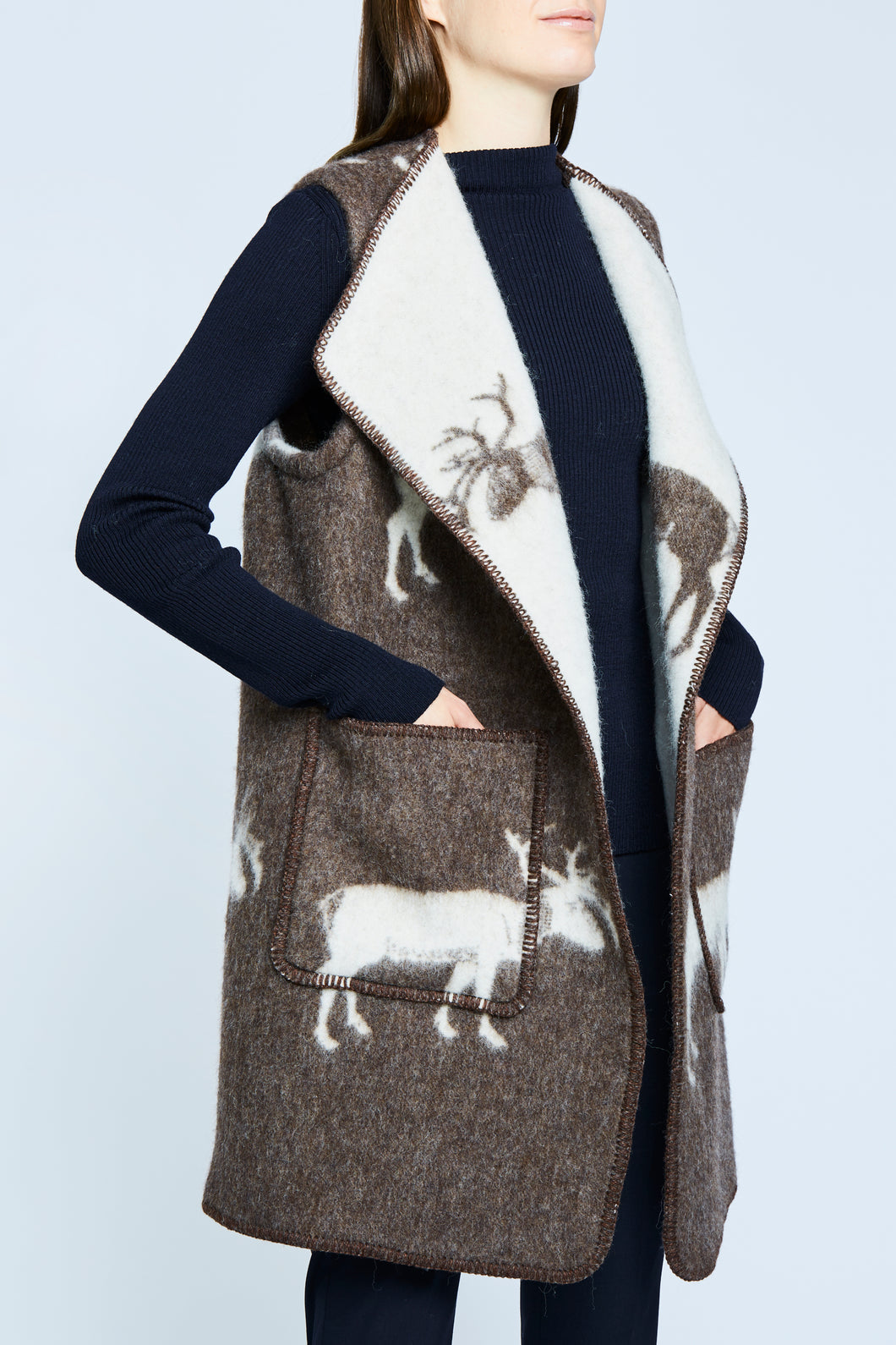 Vika Jaquard Vest